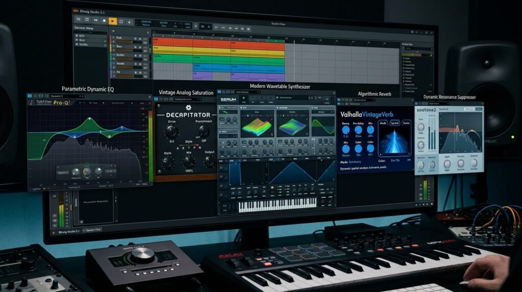 The 5 Essential VST Plugins Every Electronic Producer Needs to Own in 2026 The 5 Essential VST Plugins Every Electronic Producer Needs to Own in 2026