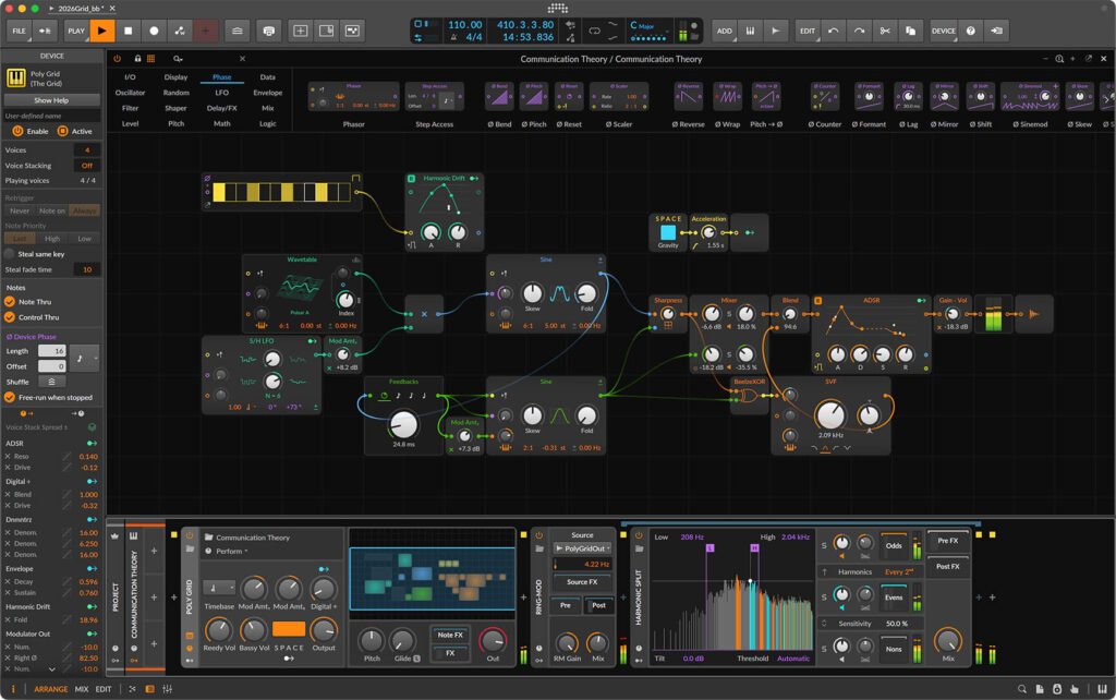 The Grid in Bitwig Studio: A Beginner’s Guide to Building Modular Synths & Custom FX